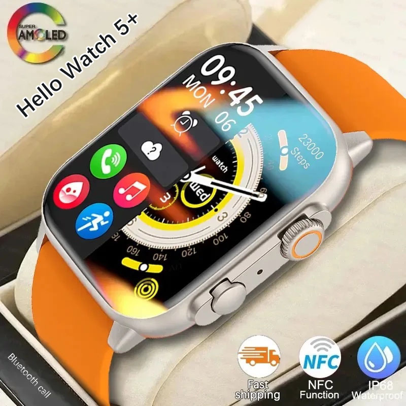 2026 Original Hello Watch 5+ S - огляд і ціна Smartwatch Watches For Girls