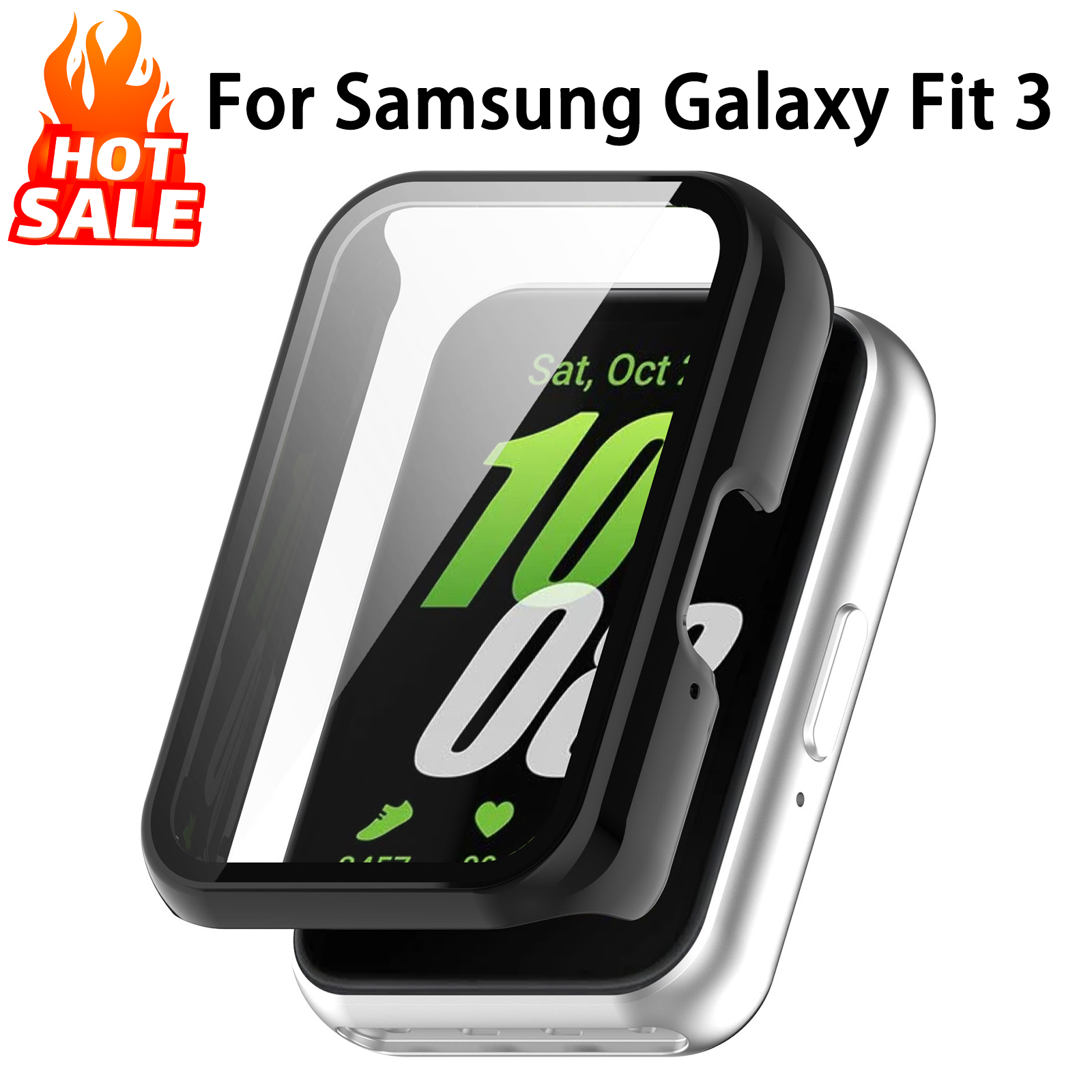 Glass+Case For Samsung Galaxy  - огляд і ціна Smartwatch Watches For Girls