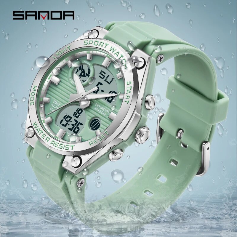 SANDA Brand G Style LED Digita - огляд і ціна Chronograph Sport Watch