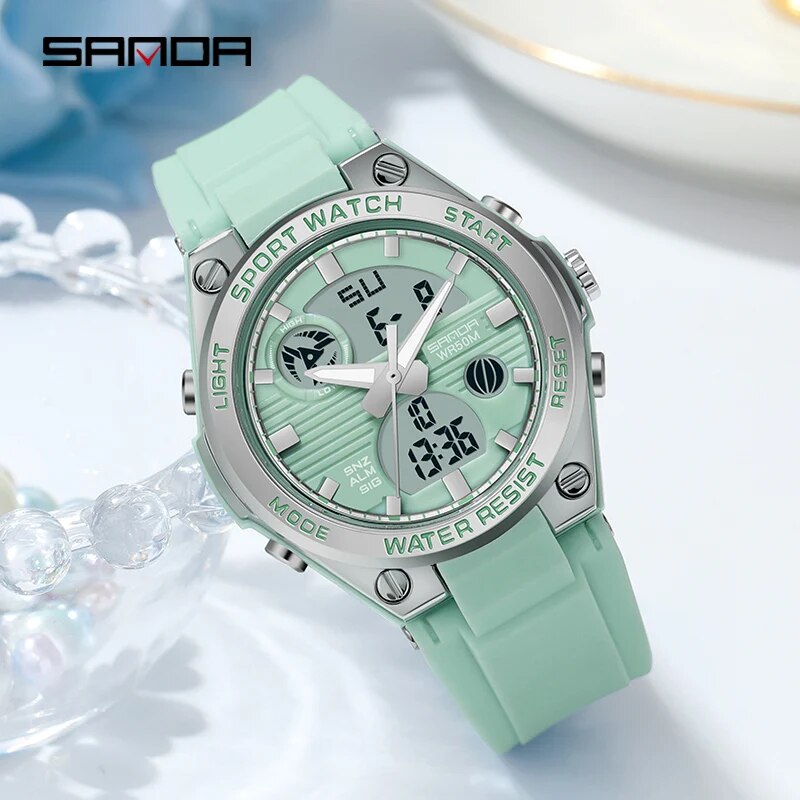 SANDA Brand G Style LED Digita - огляд і ціна Chronograph Sport Watch
