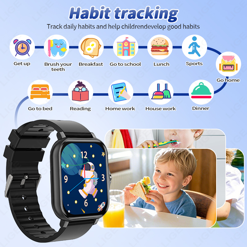 LIGE 2025 Audiobook Children S - огляд і ціна Smartwatch Digital Watches For Boys