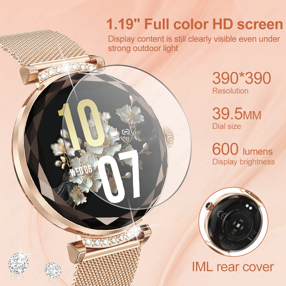 LIGE Fashion Ladies Smart Watc - огляд і ціна Smartwatch Latest Watches For Women