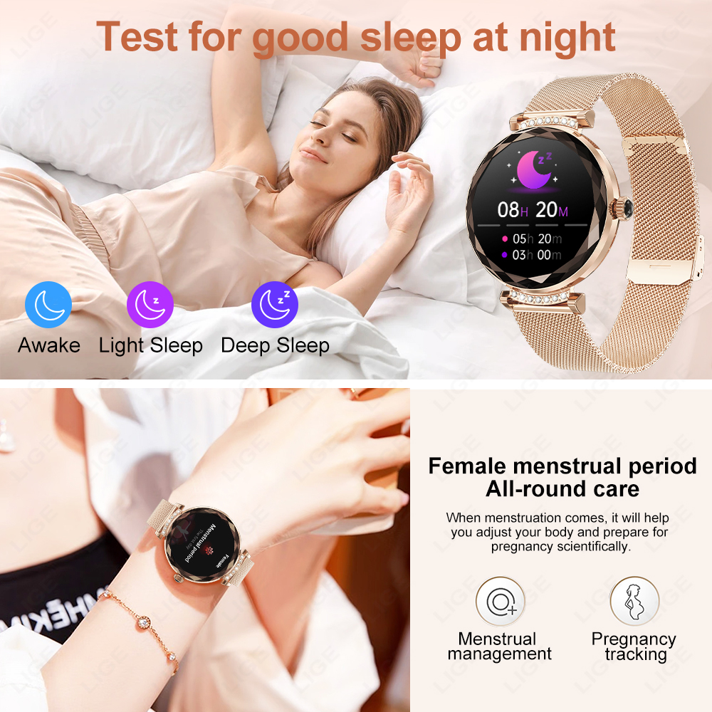LIGE Fashion Ladies Smart Watc - огляд і ціна Smartwatch Latest Watches For Women