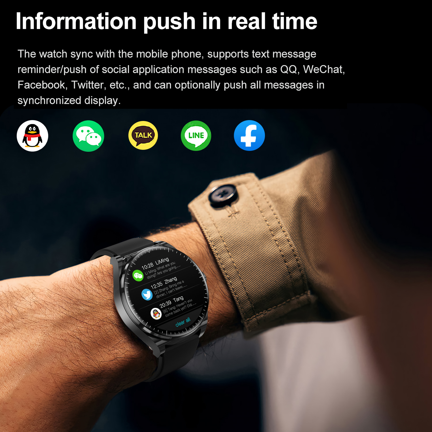 TWS 2-in-1 Headset Smart Watch - огляд і ціна Smartwatch Noise Watches For Men