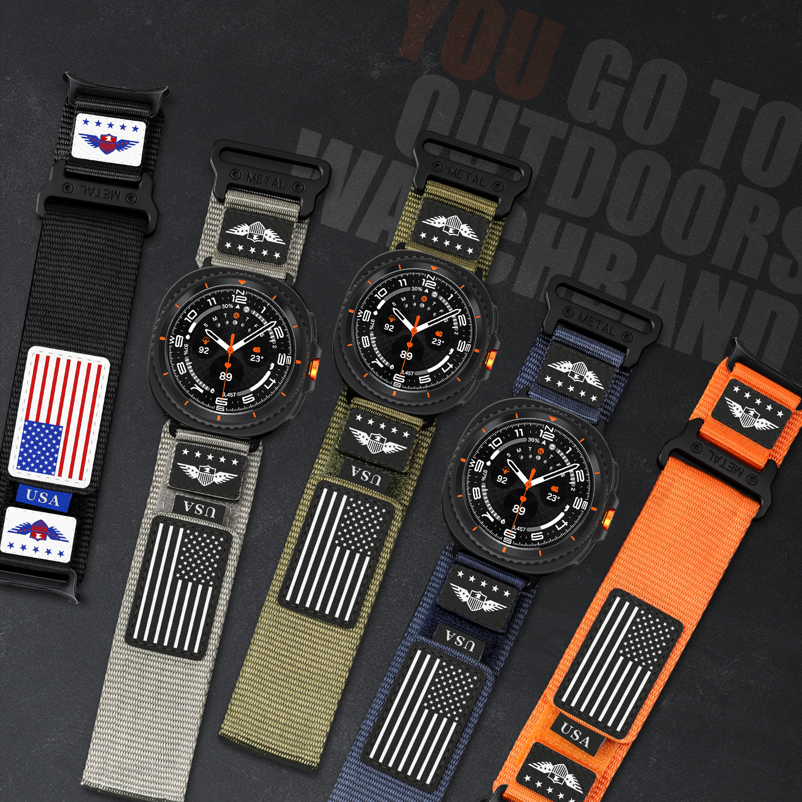 Rugged band for Samsung Galaxy - огляд і ціна Smartwatch Rugged Watches For Men