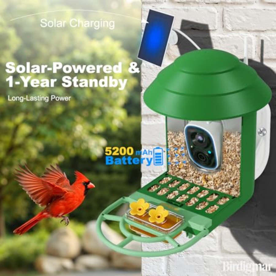 Bird Feeder with Camera for Ou - огляд і ціна Watches Original