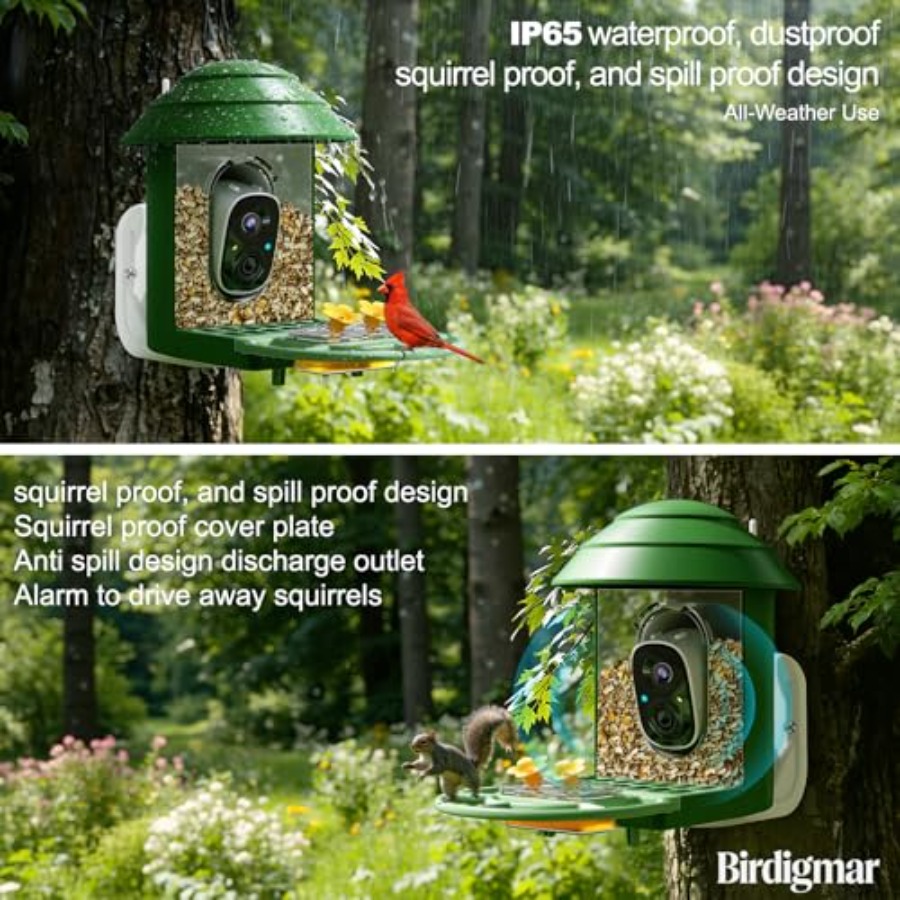 Bird Feeder with Camera for Ou - огляд і ціна Watches Original