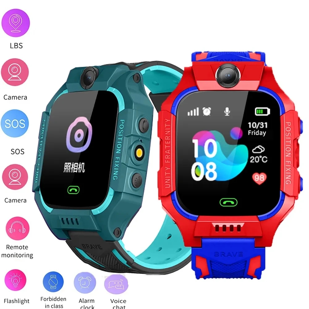 2026 New Kids Smart Watch SOS  - огляд і ціна Smartwatch Watches Gift For Girls