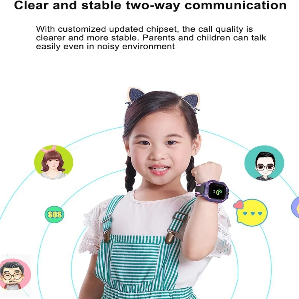 2026 New Kids Smart Watch SOS  - огляд і ціна Smartwatch Watches Gift For Girls