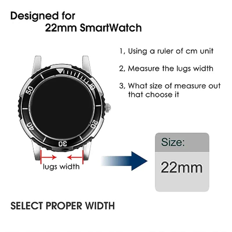 22mm Ocean Strap For OnePlus W - огляд і ціна Smartwatch Oneplus Watches