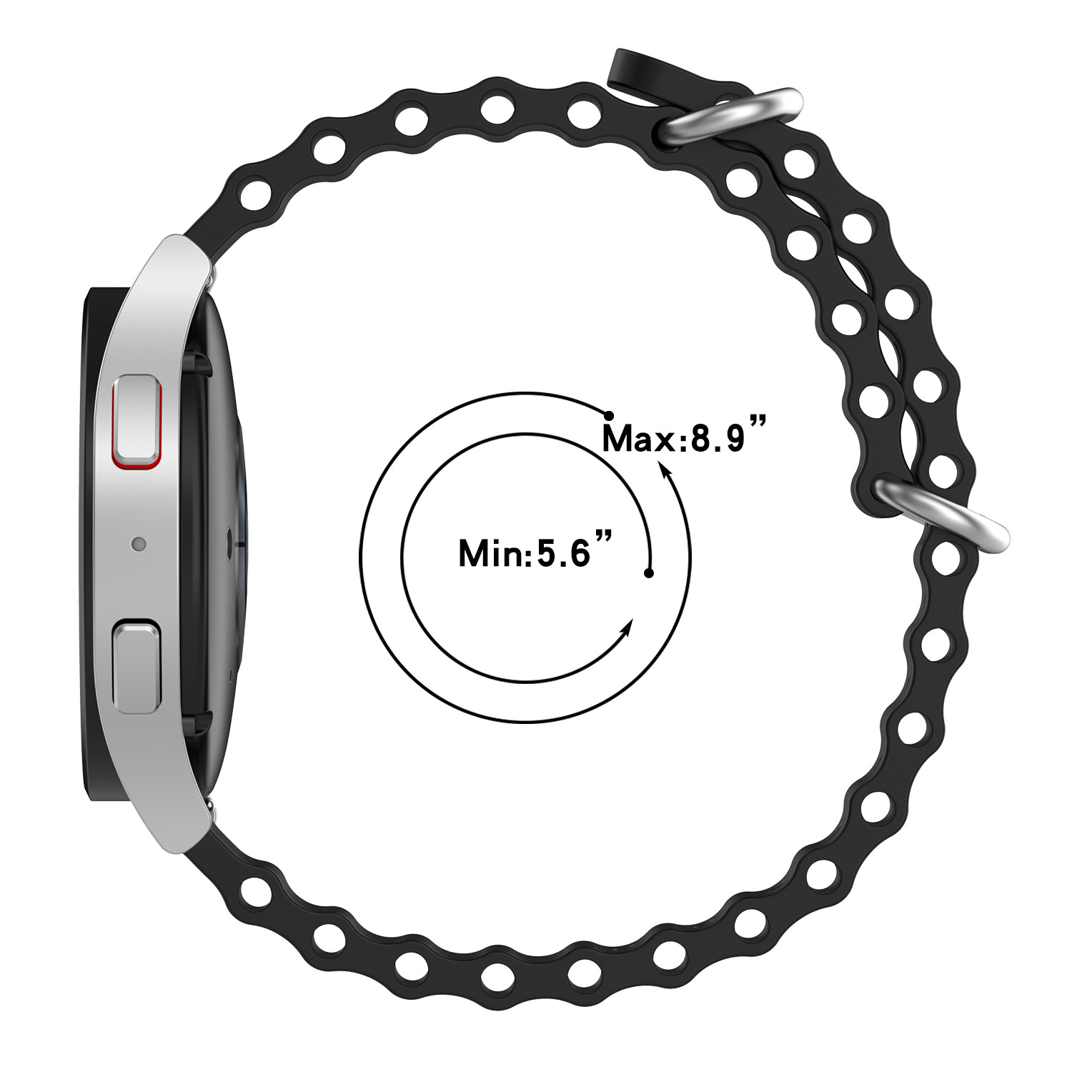 22mm Ocean Strap For OnePlus W - огляд і ціна Smartwatch Oneplus Watches
