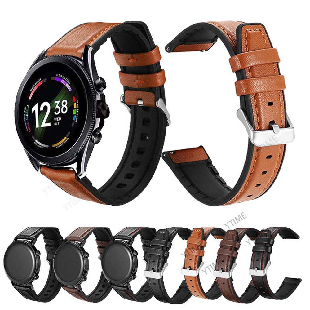22mm Silicone Leather Band For - огляд і ціна Fossil Watches Smartwatch Gen 5