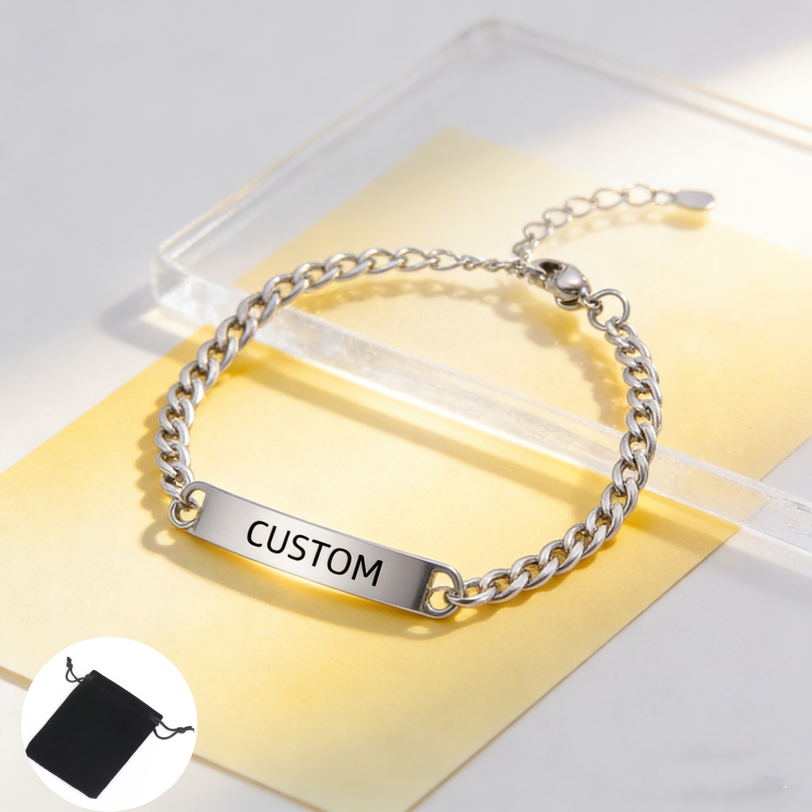 Customized Name Text Date 5MM  - огляд і ціна Bracelet Link Remover