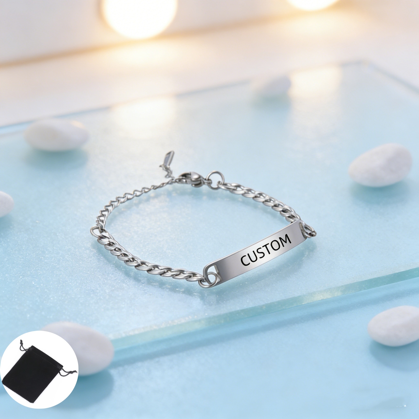Customized Name Text Date 5MM  - огляд і ціна Bracelet Link Remover