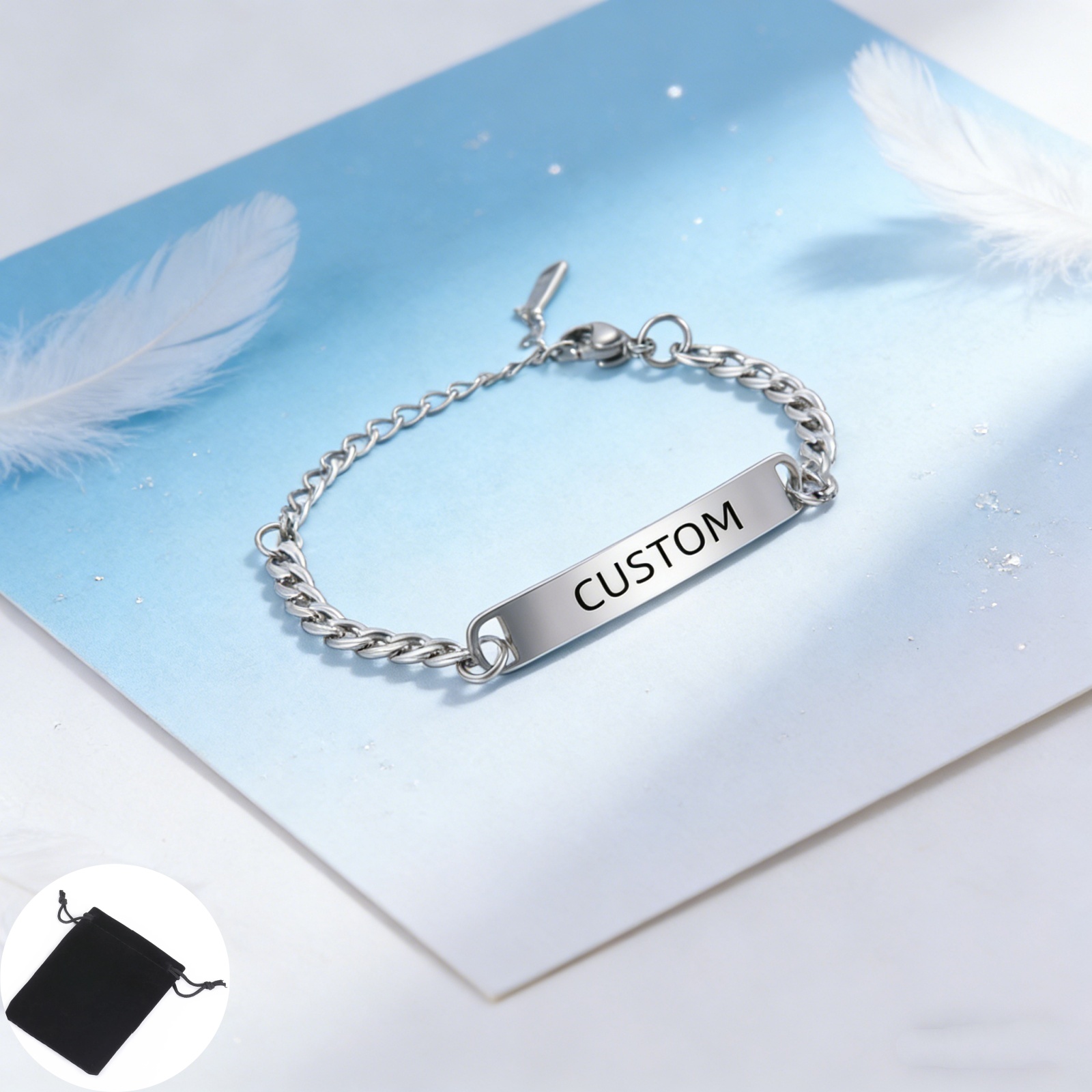 Customized Name Text Date 5MM  - огляд і ціна Bracelet Link Remover