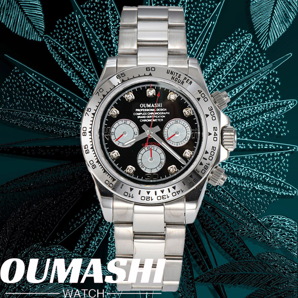 Luxury VK63 WATCH 39.3mm quart - огляд і ціна Chronograph Sport Watch