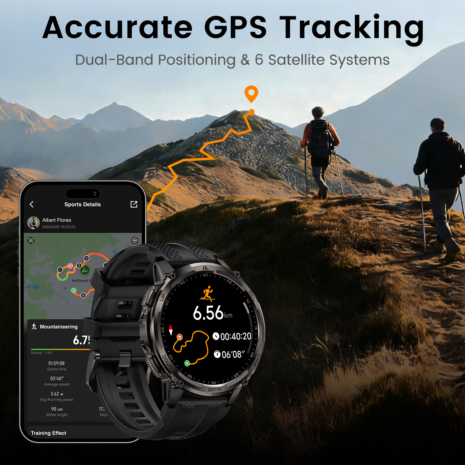 KOSPET TANK T4C Smartwatch Men - огляд і ціна Smartwatch Rugged Watches For Men