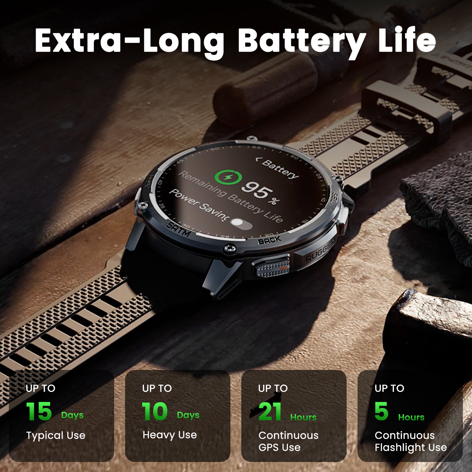 KOSPET TANK T4C Smartwatch Men - огляд і ціна Smartwatch Rugged Watches For Men