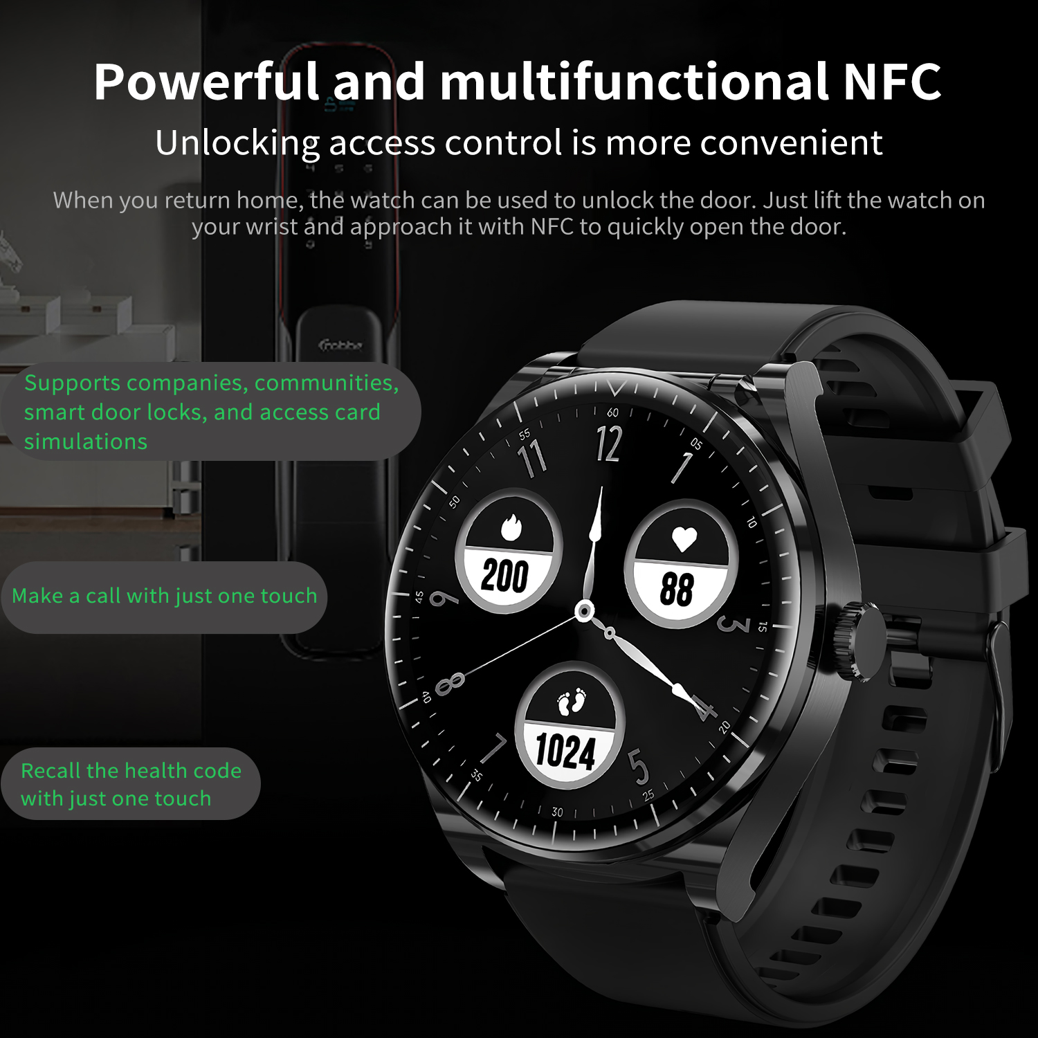 TWS Headphone Smart Watch Men  - огляд і ціна Smartwatch Noise Watches For Men