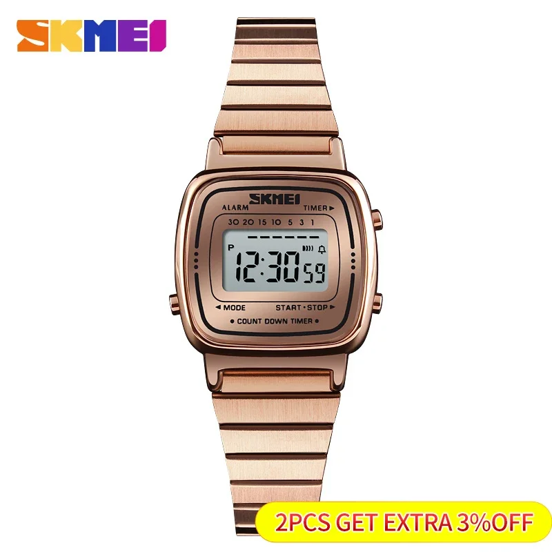 SKMEI1901 Women Top brands Lux - огляд і ціна Chronograph Sport Watch
