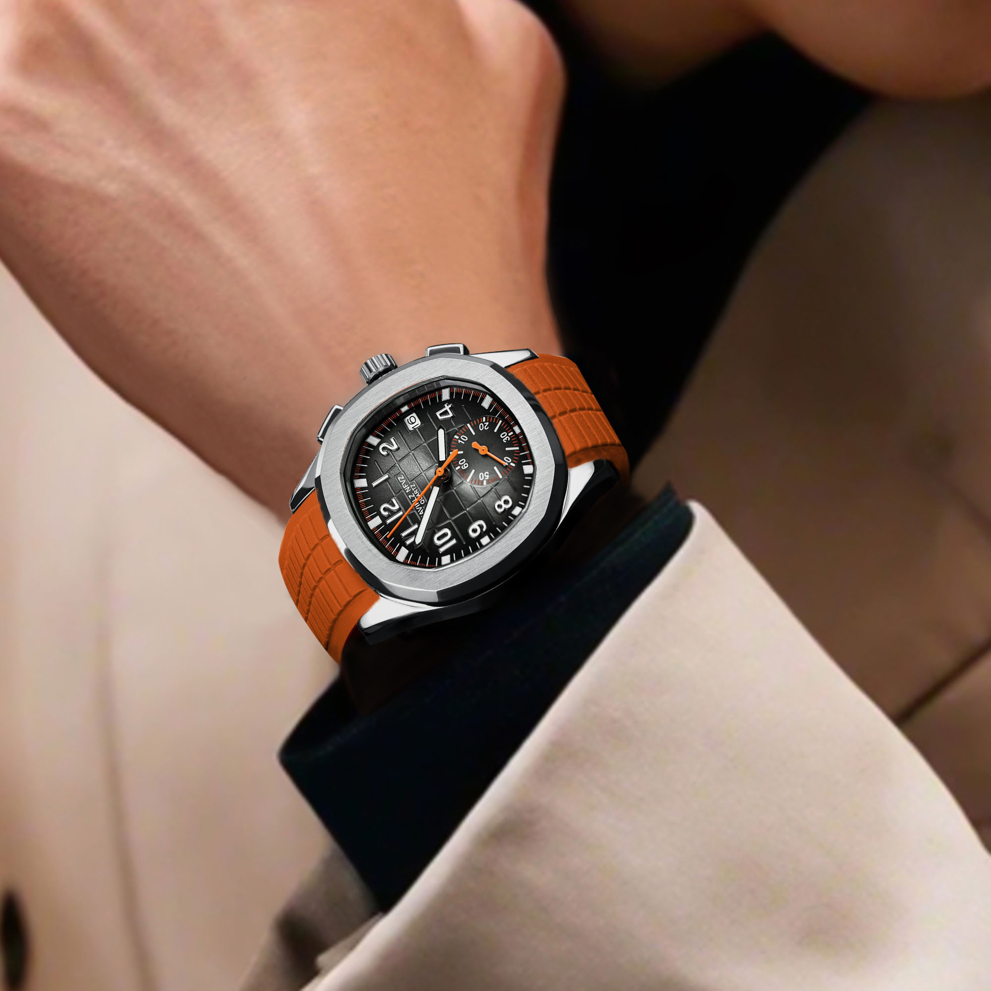 NAVIFLZ NFVZ Design New Luxury - огляд і ціна Smartwatch Watches Brands For Men