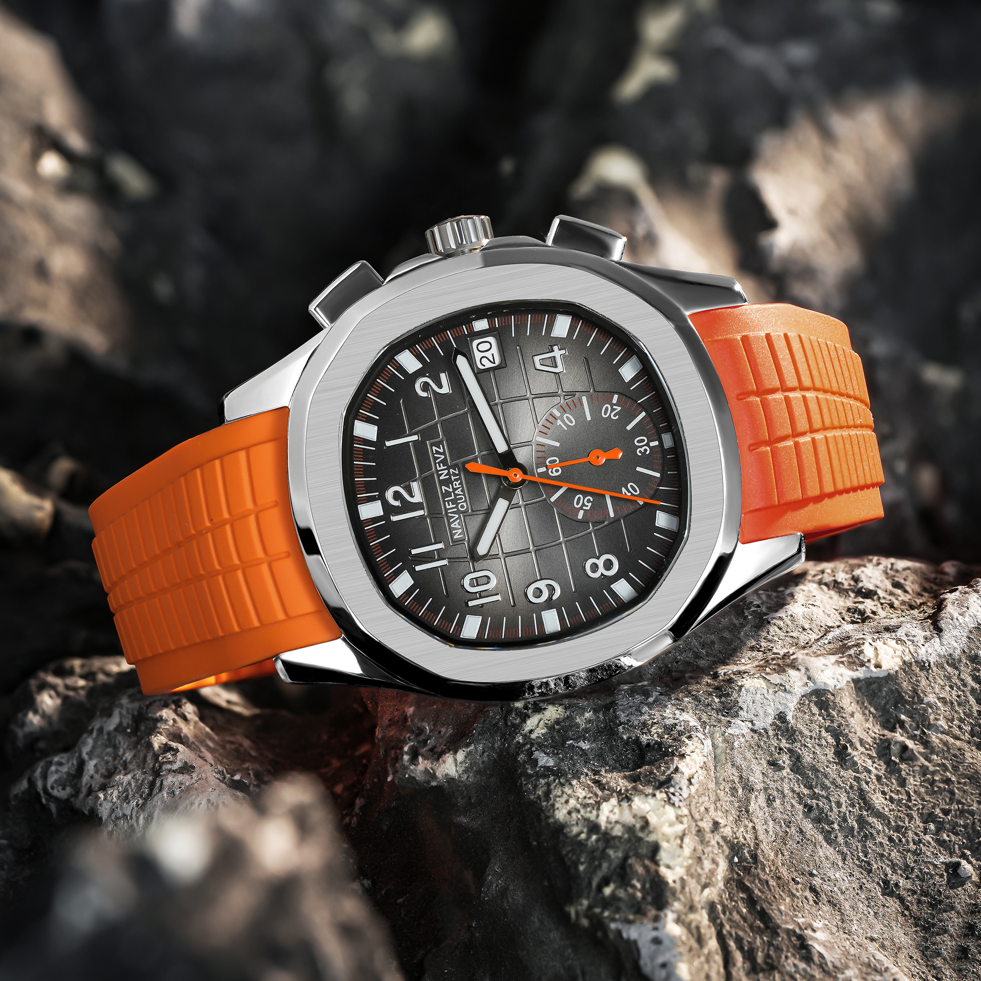 NAVIFLZ NFVZ Design New Luxury - огляд і ціна Smartwatch Watches Brands For Men