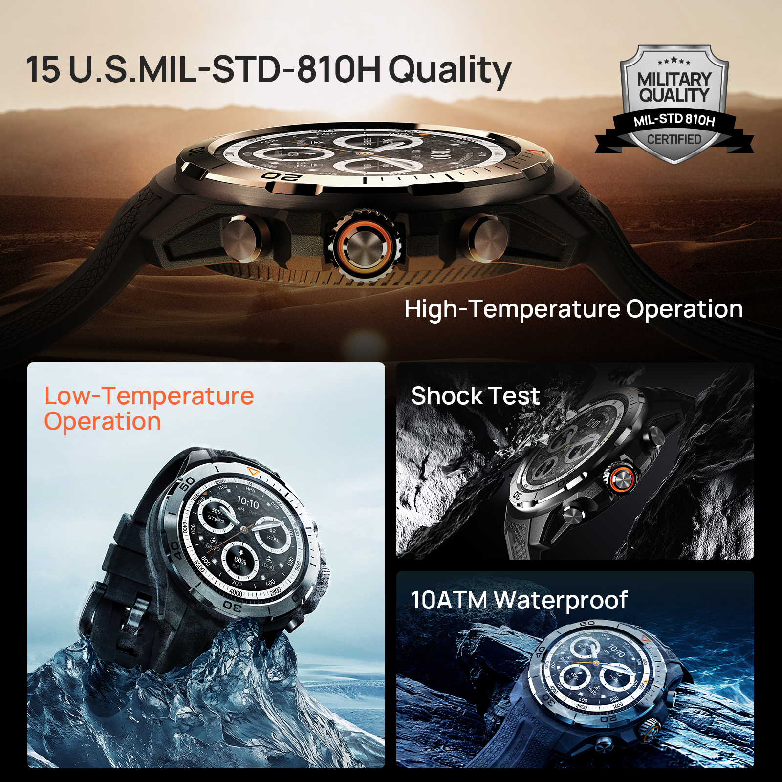 Mibro GS Explorer Smartwatch R - огляд і ціна Smartwatch Rugged Watches For Men