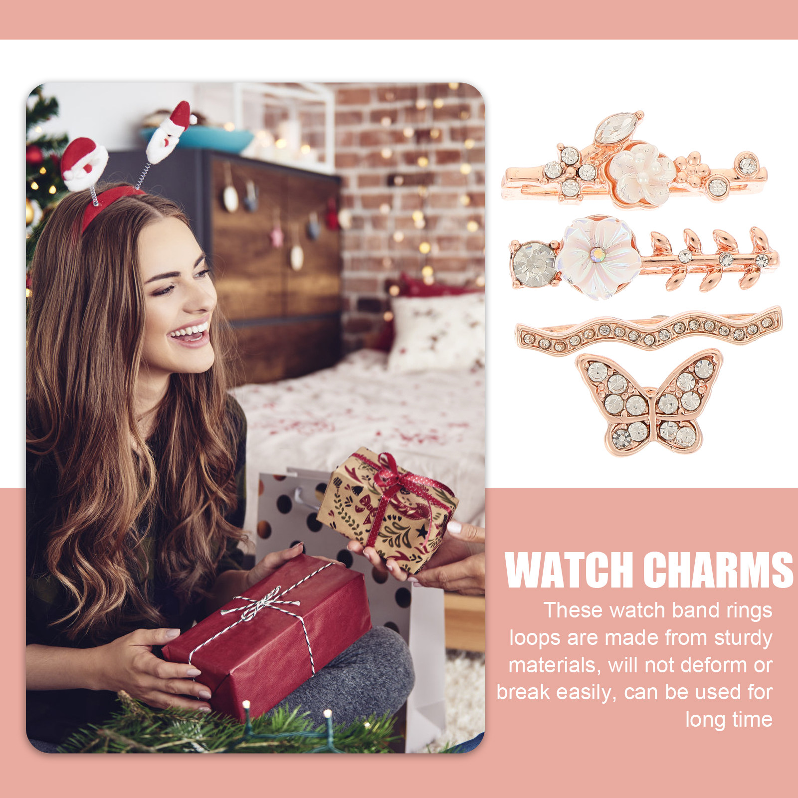 4Pcs Watch Charm Decorations M - огляд і ціна Kids Watches Not Smartwatch