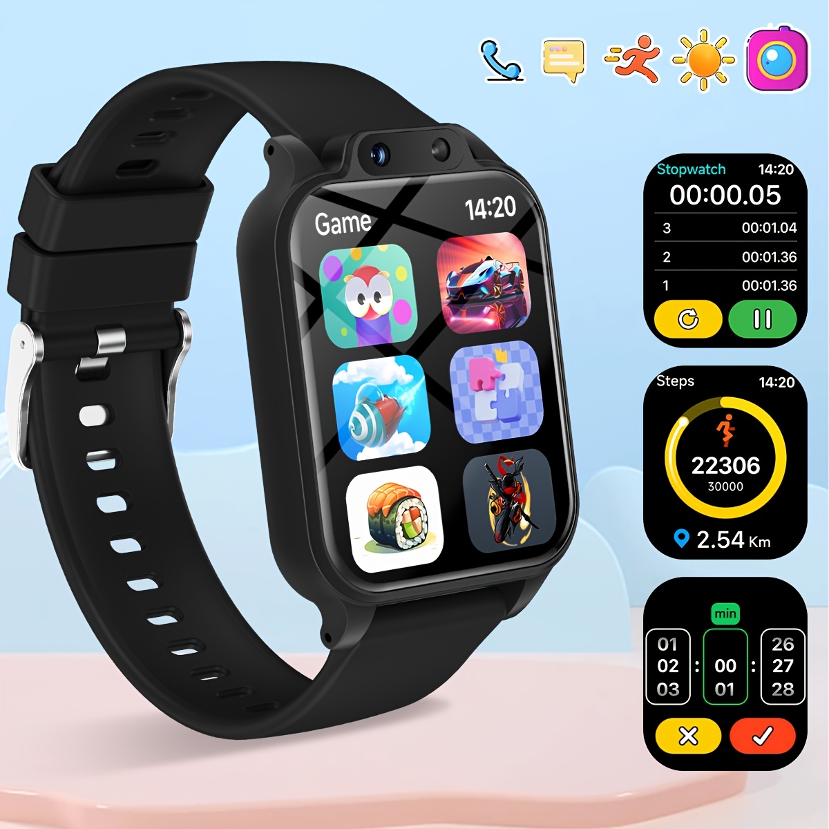 Youngsters's Smart Watch with  - огляд і ціна Kids Watches Not Smartwatch