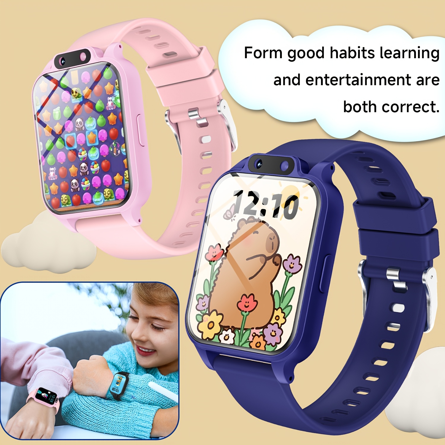 Youngsters's Smart Watch with  - огляд і ціна Kids Watches Not Smartwatch