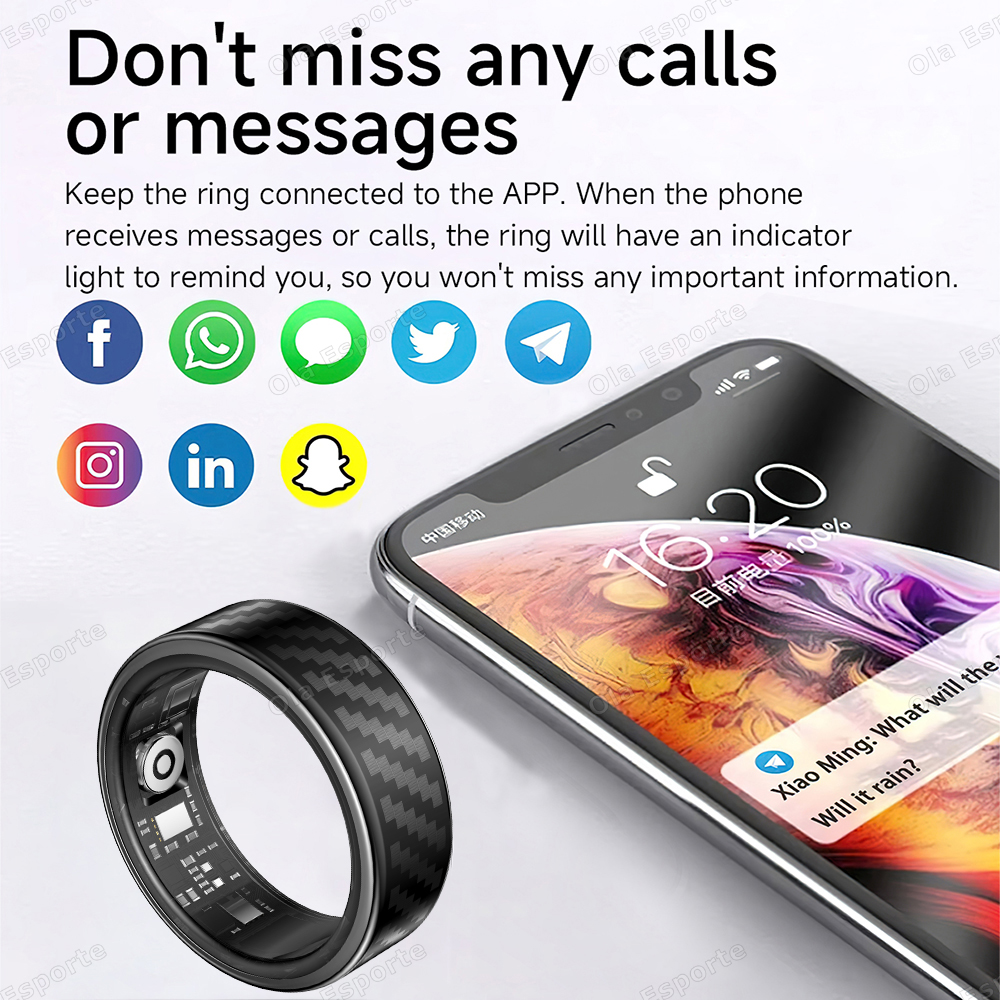 Newest Smart Ring Call Message - огляд і ціна Smartwatch Watches For Girls