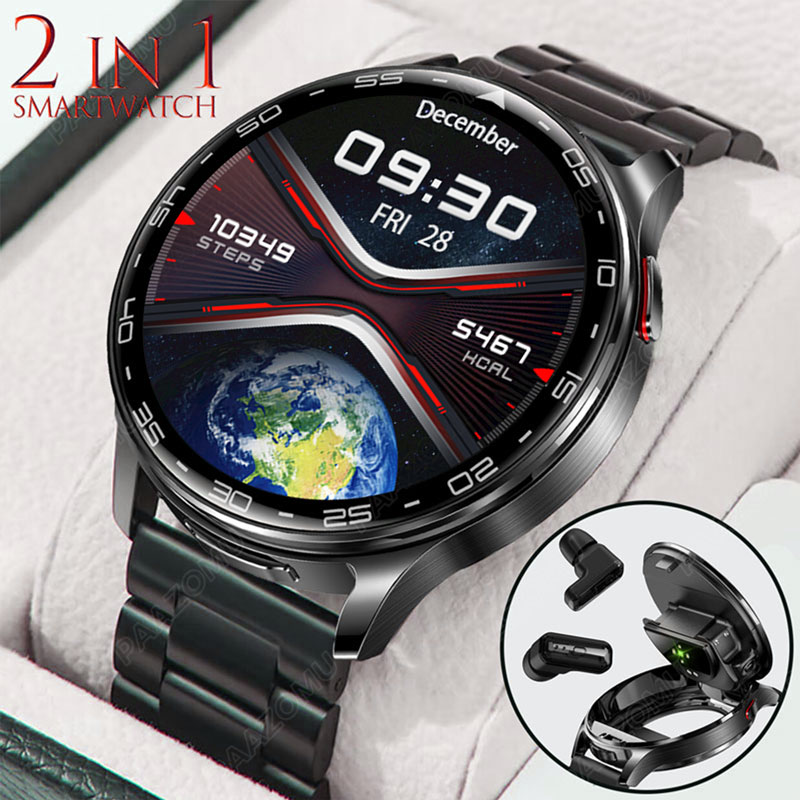 2 In 1 TWS Headset Smart Watch - огляд і ціна Smartwatch Noise Watches For Men