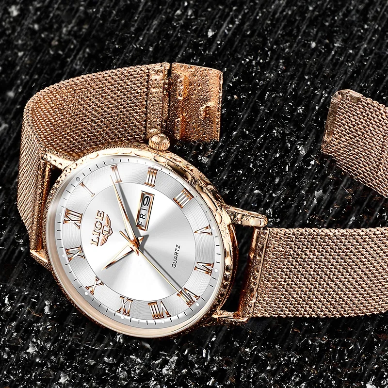 LIGE Fashion Women Watch Top B - огляд і ціна Chronograph Sport Watch