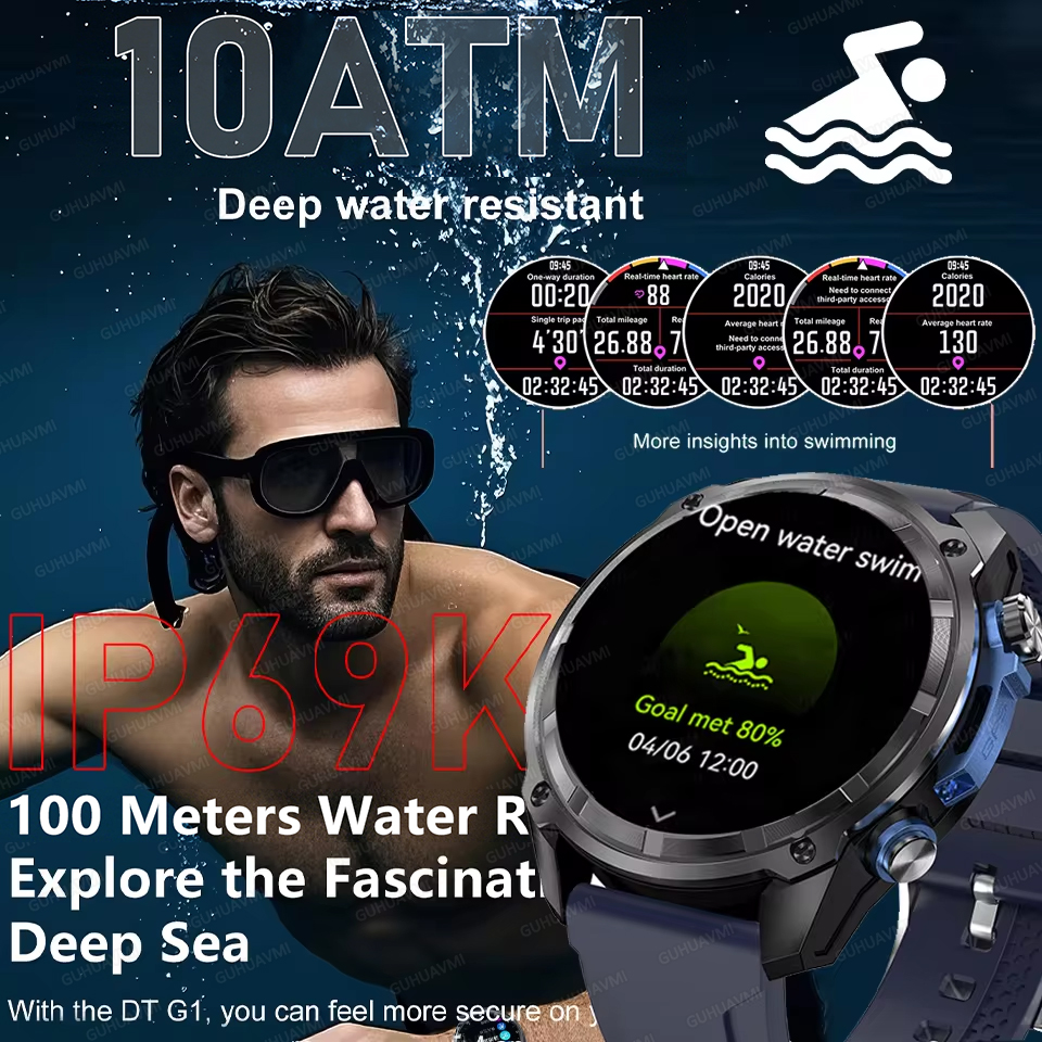 New Military Men  Accuracy GPS - огляд і ціна Smartwatch Watches Brands For Men