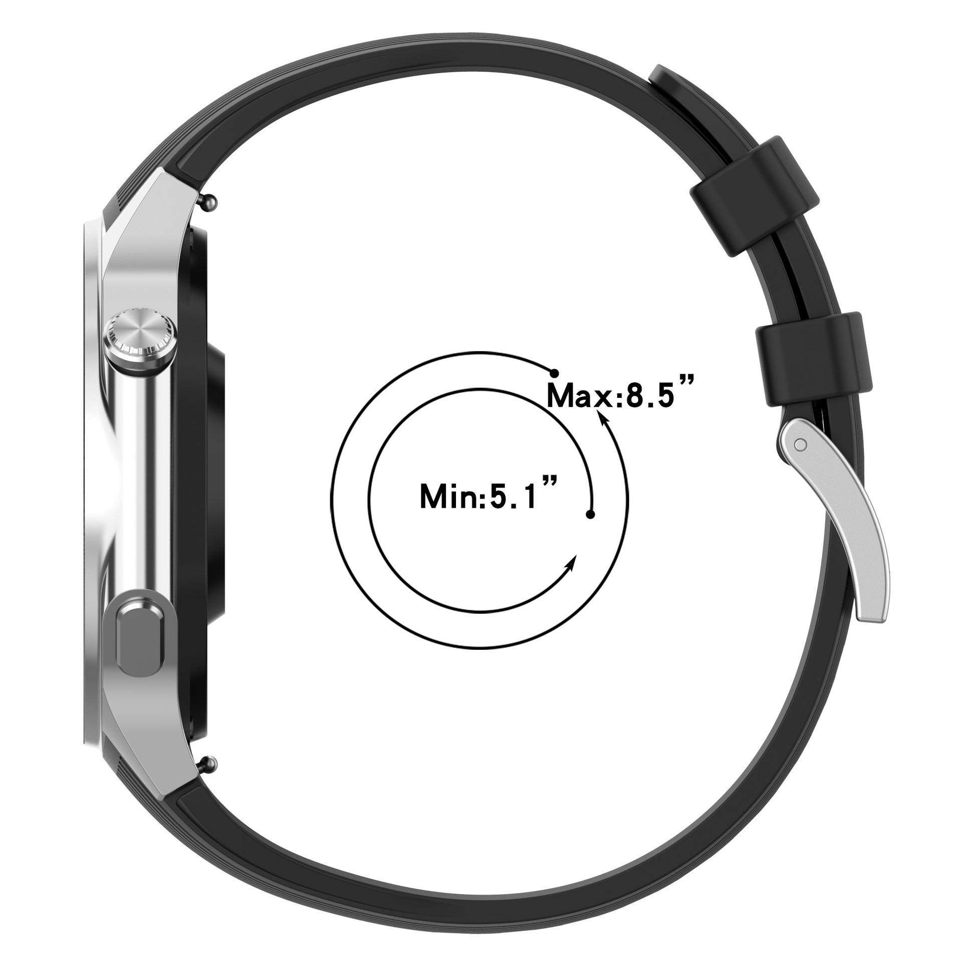 No Gap Silicone Watchband For  - огляд і ціна Smartwatch Oneplus Watches