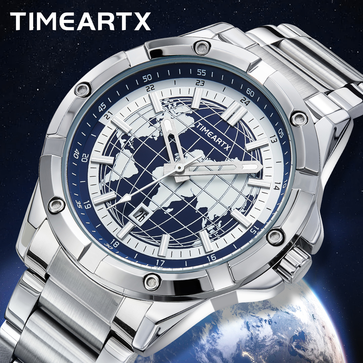 TIMEARTX Brand Man Watch Earth - огляд і ціна Smartwatch Watches Brands For Men