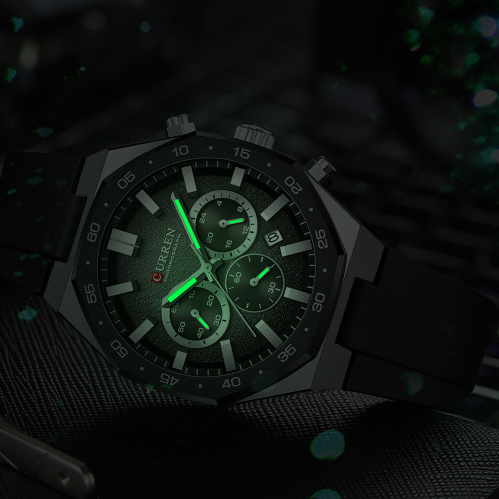 CURREN Fashion Casual Men Spor - огляд і ціна Chronograph Sport Watch
