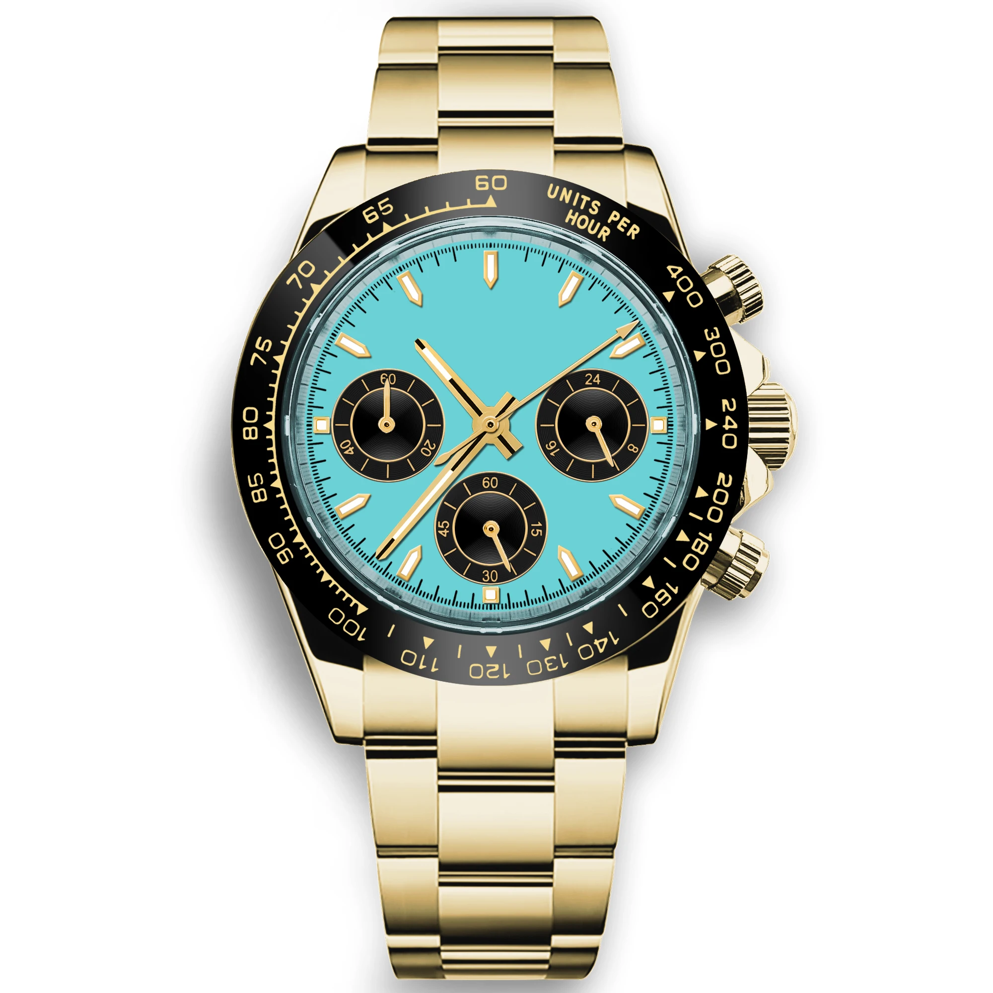 Custom 39mm Watch Quartz for M - огляд і ціна Chronograph Sport Watch