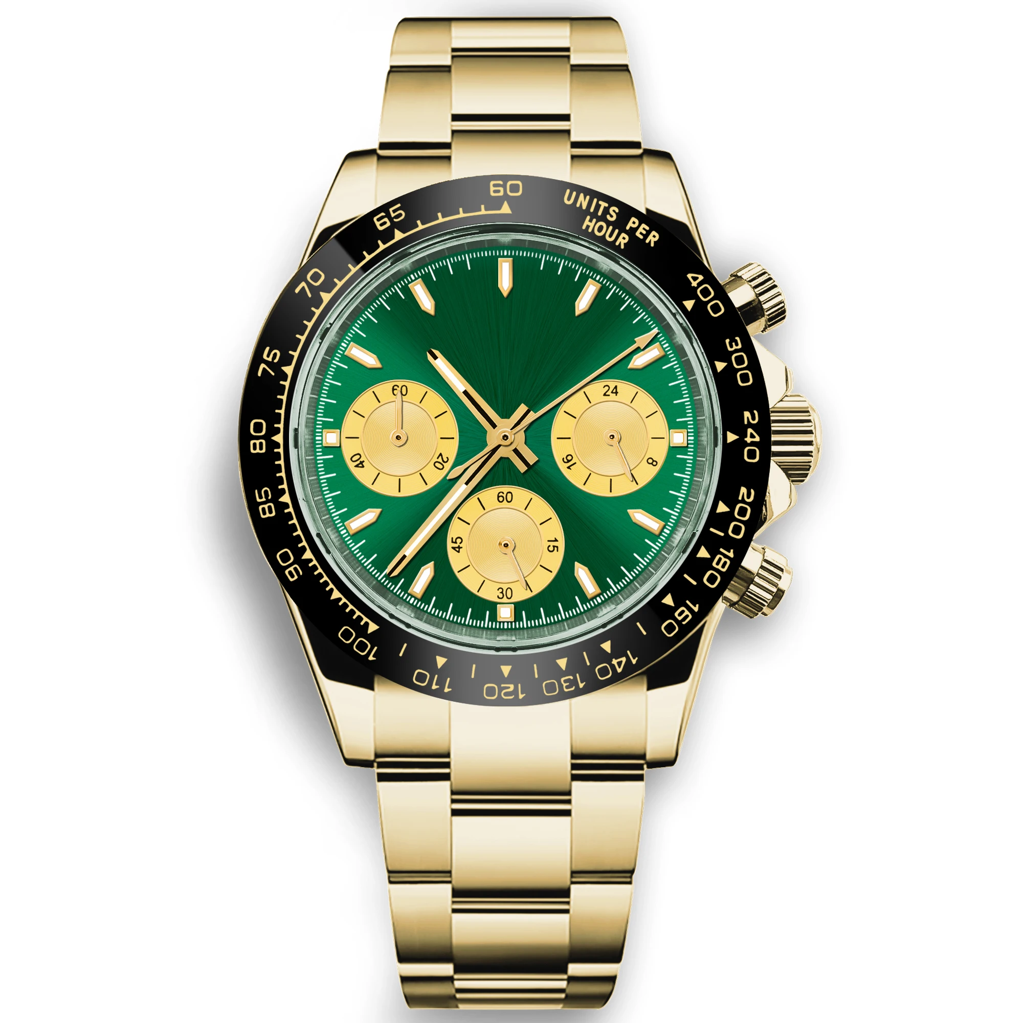 Custom 39mm Watch Quartz for M - огляд і ціна Chronograph Sport Watch