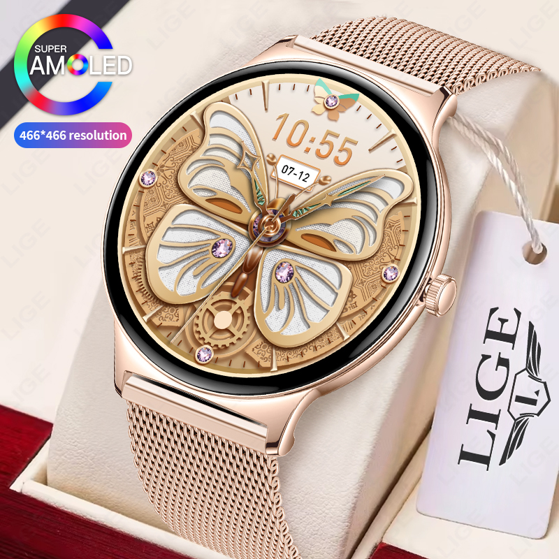 LIGE 2025 Ultra-thin Durable W - огляд і ціна Smartwatch Latest Watches For Women
