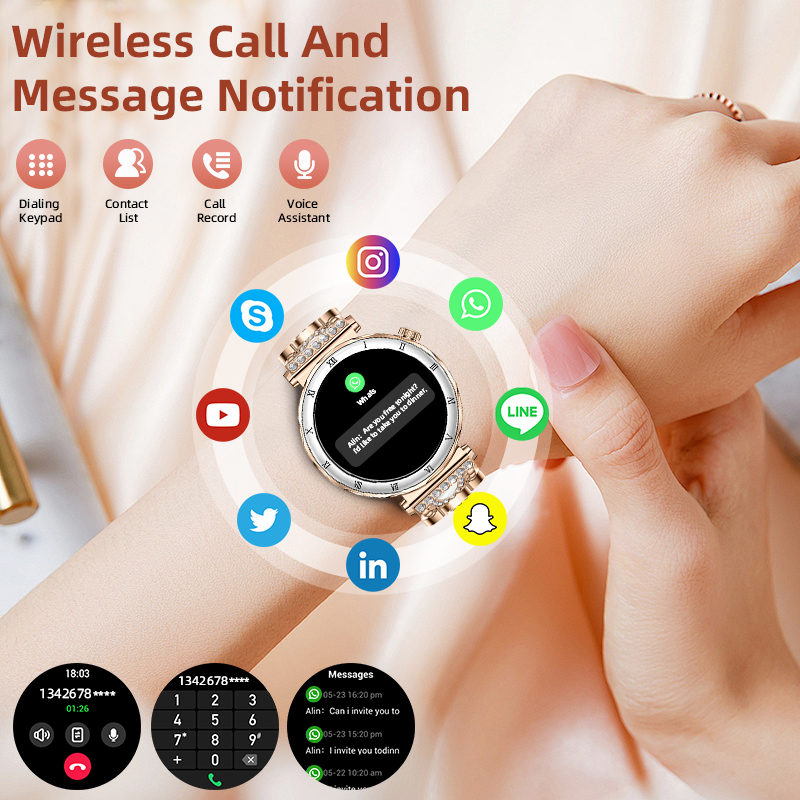 Luxury Smart Watch Women Ladie - огляд і ціна Smartwatch Latest Watches For Women