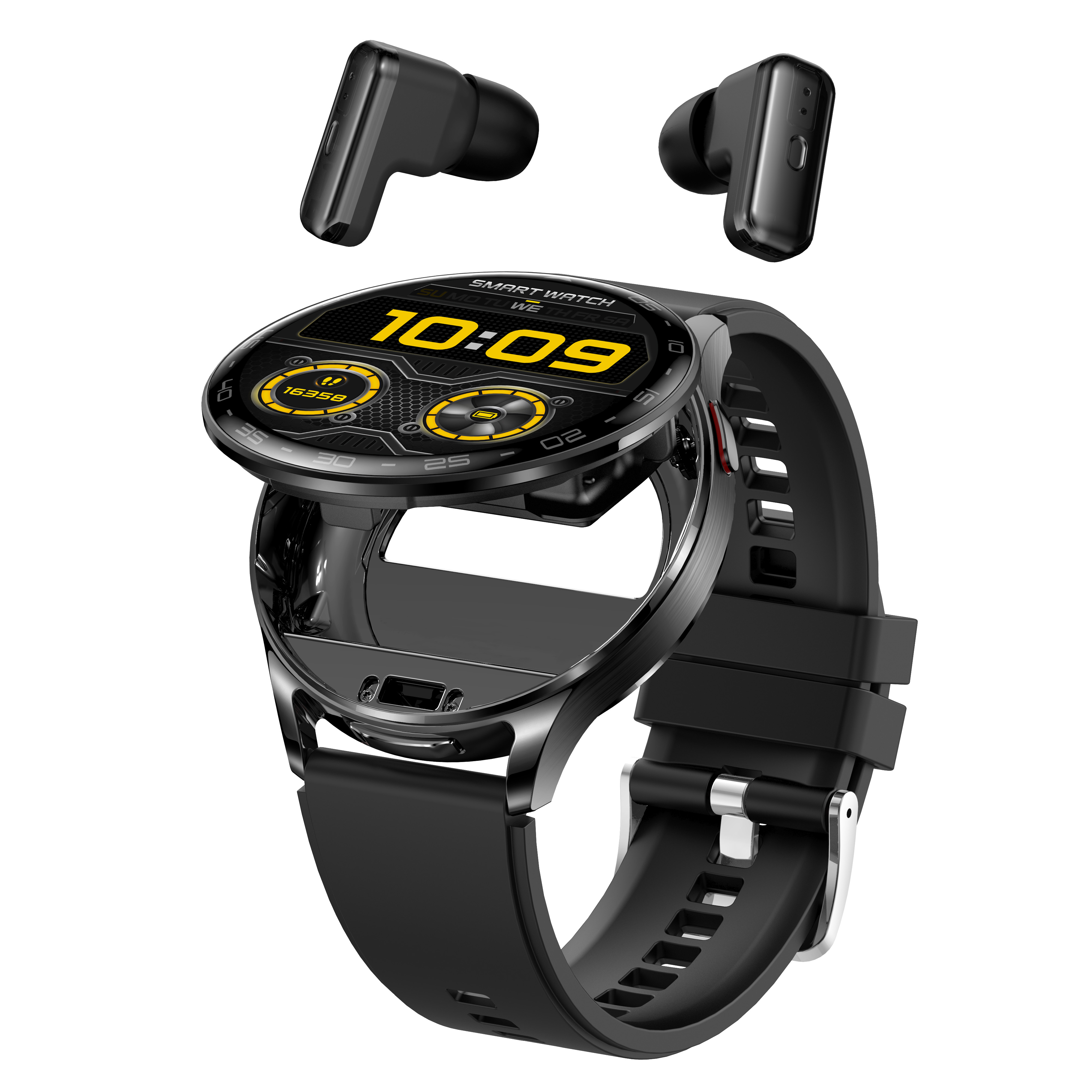 2 in 1 Smart Watch with Wirele - огляд і ціна Smartwatch Noise Watches For Men