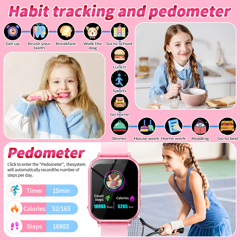 LIGE Children's Smart Watch Gi - огляд і ціна Kids Watches Not Smartwatch