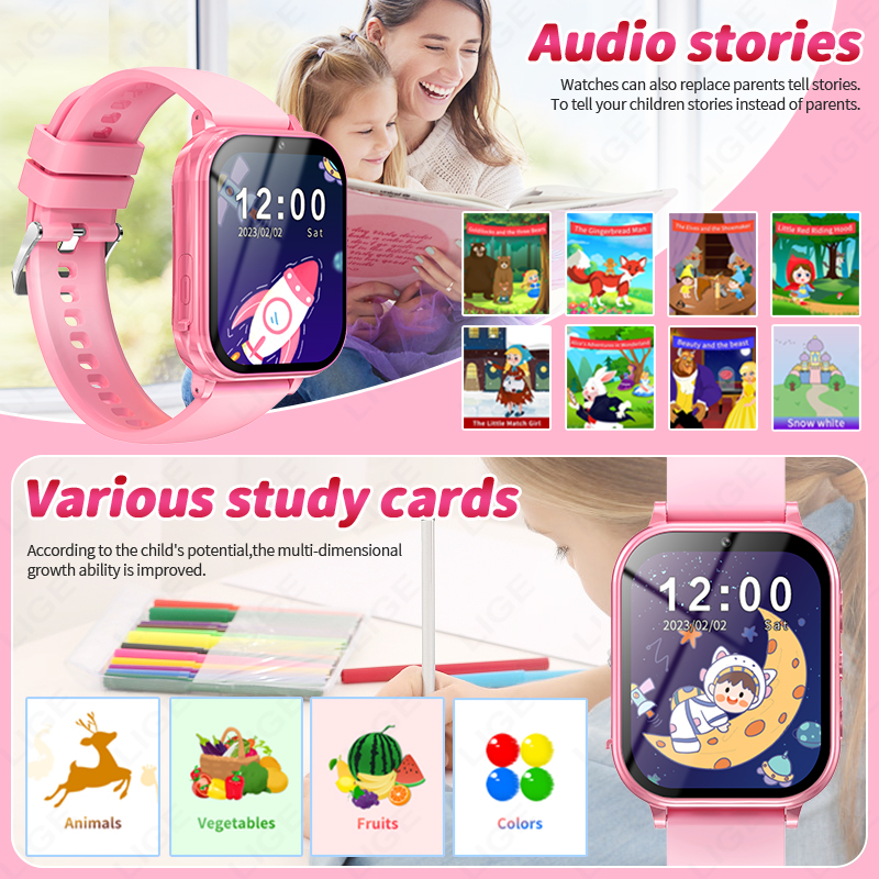 LIGE Children's Smart Watch Gi - огляд і ціна Kids Watches Not Smartwatch