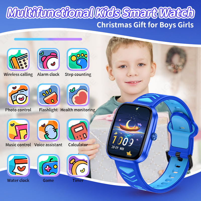 LIGE 2026 Kids Smart Watch Chi - огляд і ціна Smartwatch Watches Gift For Girls