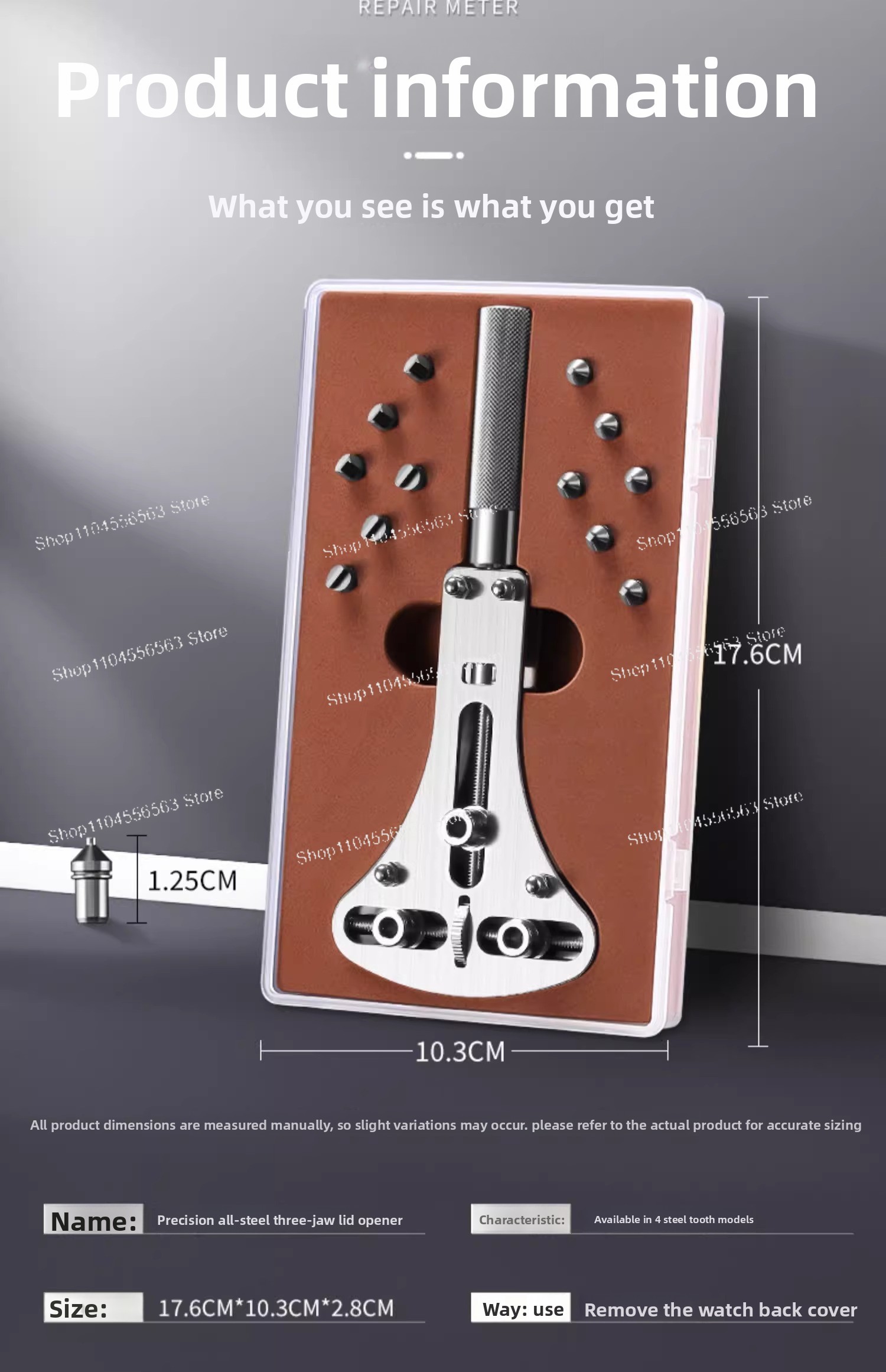 High Precision Full Steel Univ - огляд і ціна Case Back Opener