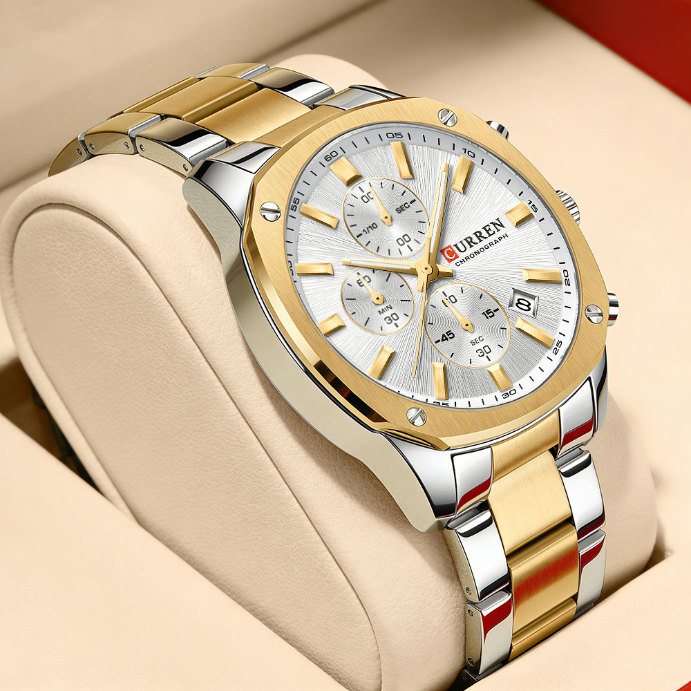 CURREN Modern Men's 42mm Sport - огляд і ціна Chronograph Sport Watch