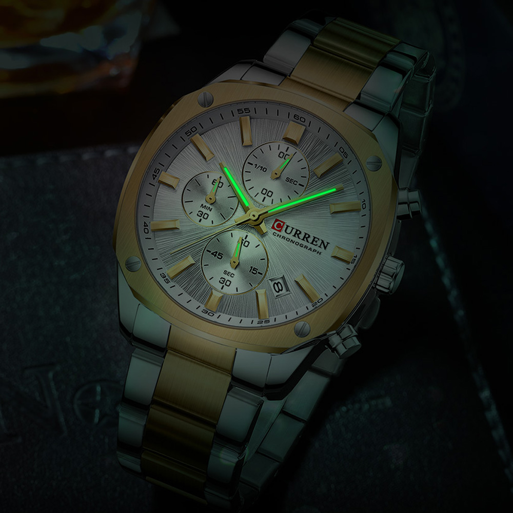 CURREN Modern Men's 42mm Sport - огляд і ціна Chronograph Sport Watch
