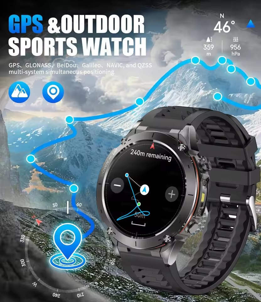 2026 New GUHUAVMI Men Military - огляд і ціна Smartwatch Watches Brands For Men