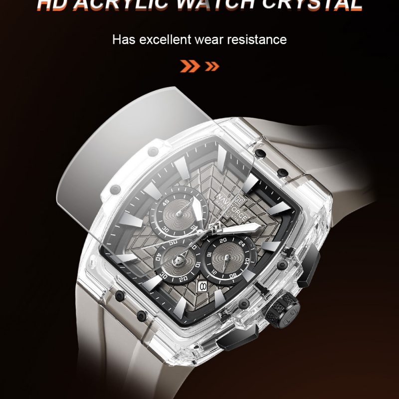 NAVIFORCE Mens Sport Watches 5 - огляд і ціна Chronograph Sport Watch